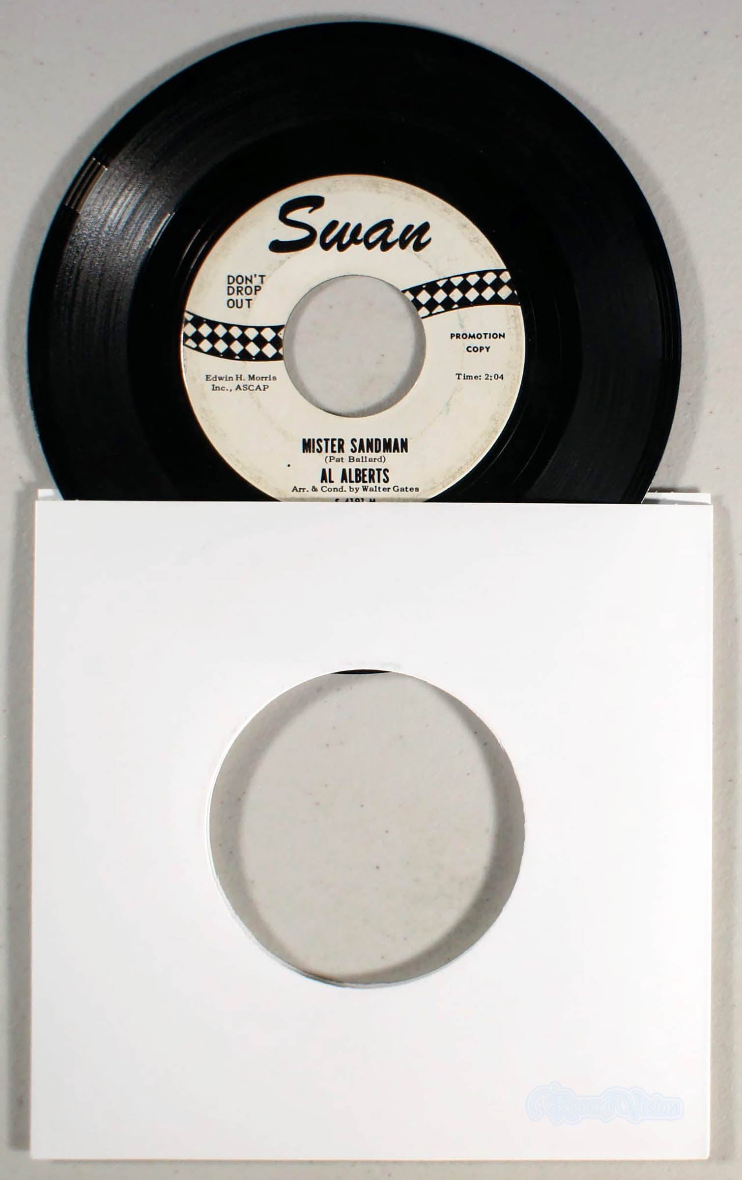 Al Alberts - Mister Sandman (7" Single) (front cover) Vinyl