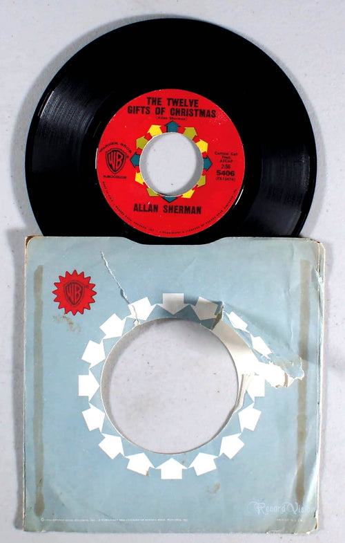 Allan Sherman - The Twelve Gifts of Christmas (7" Single) (front cover) Vinyl