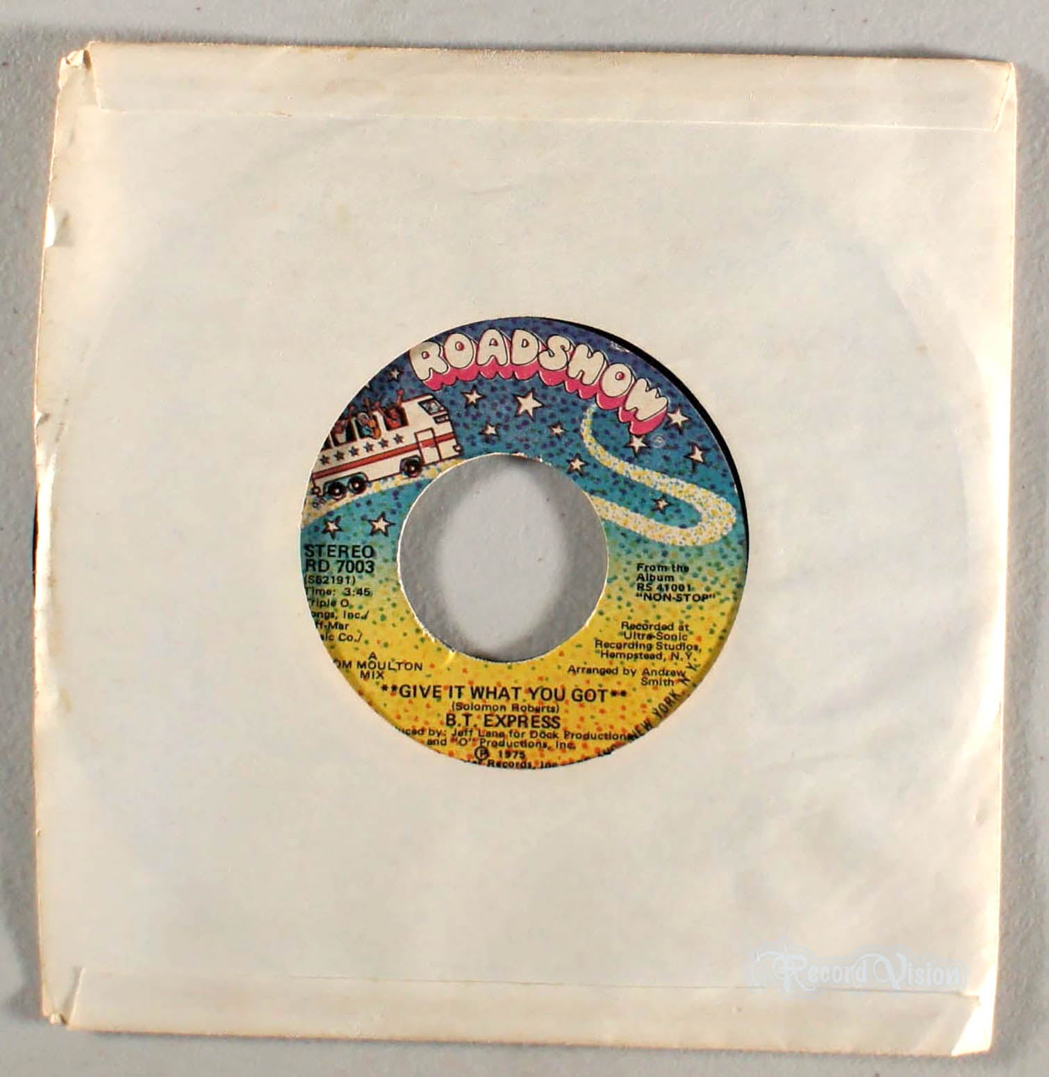 BT Express - Give It What You Got (7" Single) (front cover) Vinyl