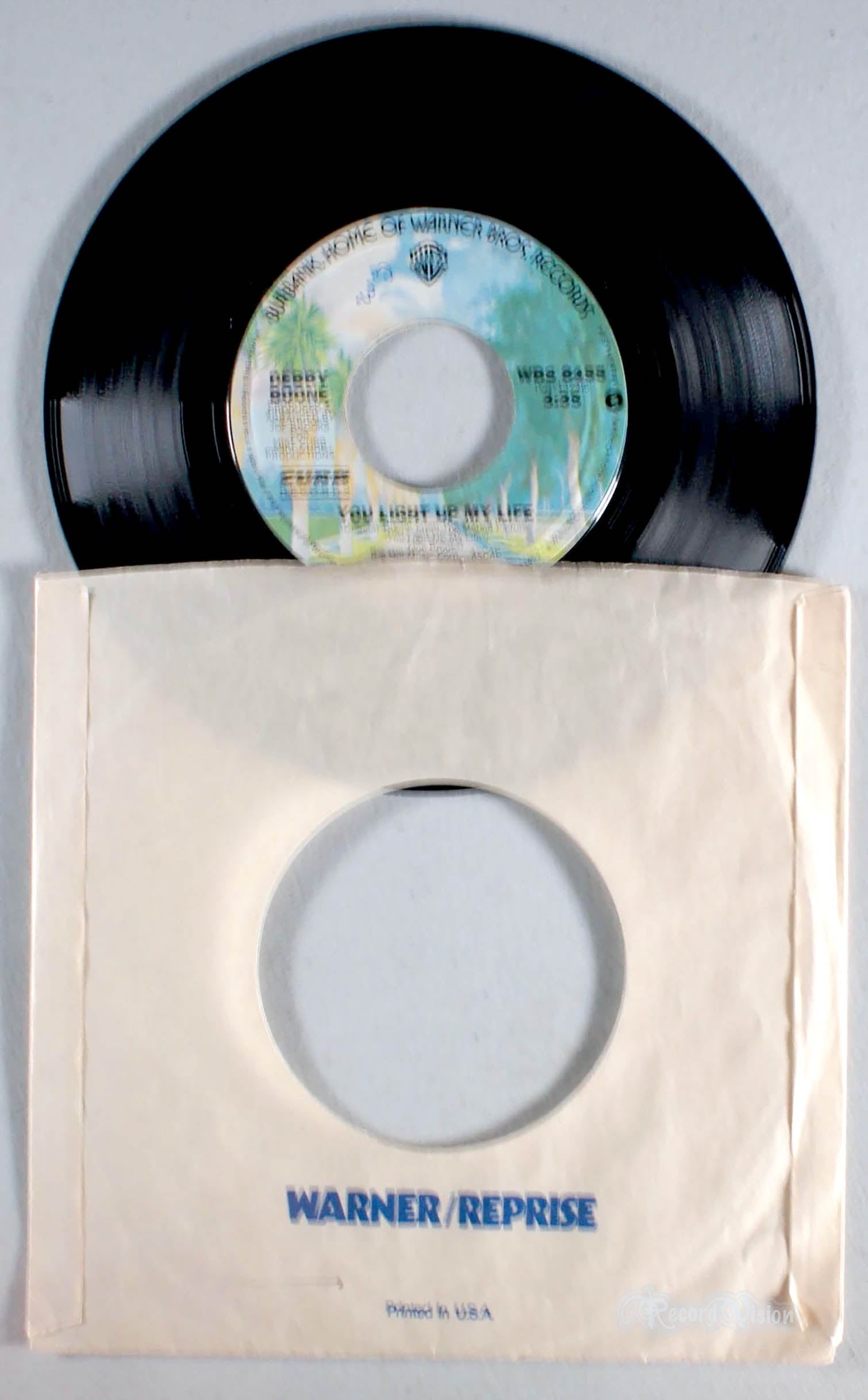 Debby Boone - You Light Up My Life (7" Single) (front cover) Vinyl