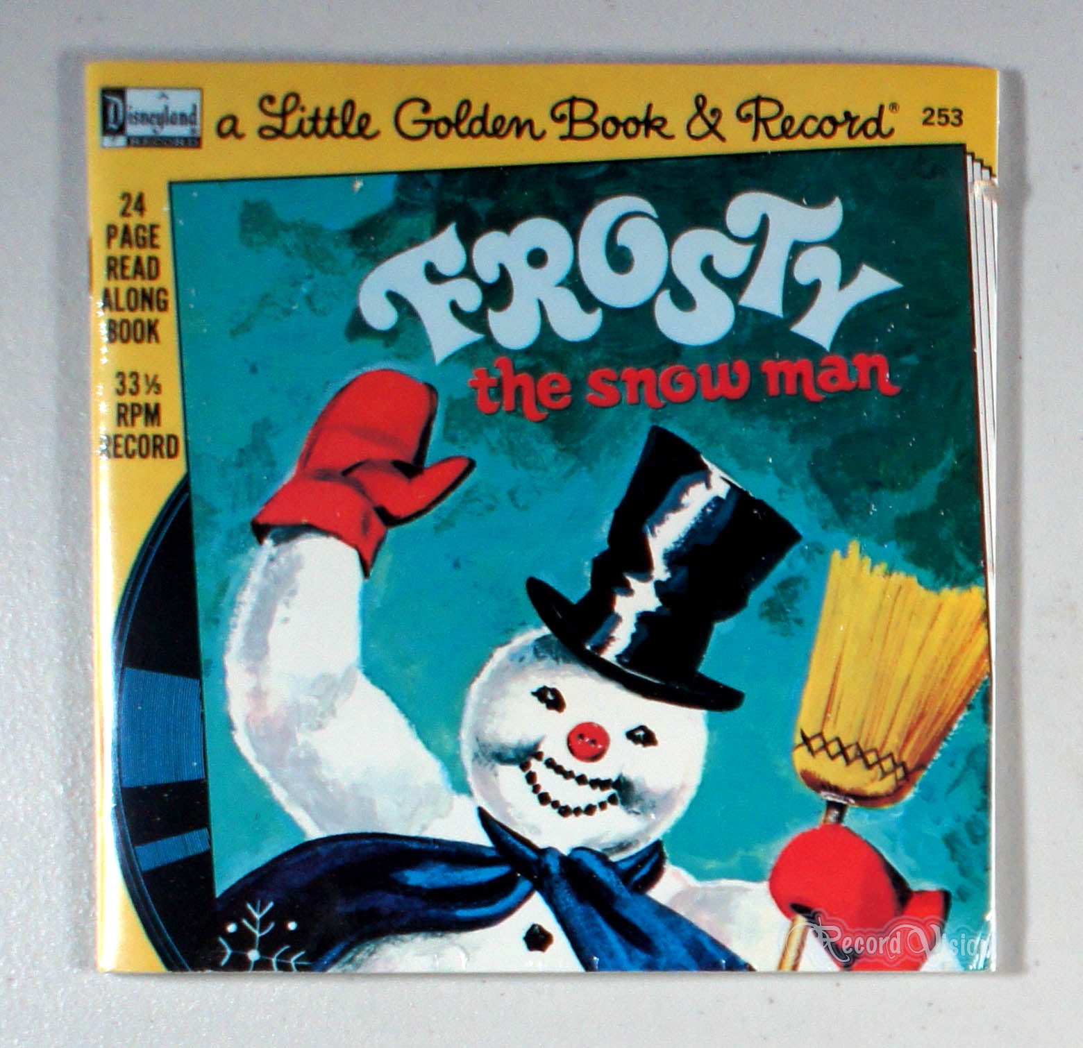 Disney - Frosty the Snowman (7") (front cover) Vinyl