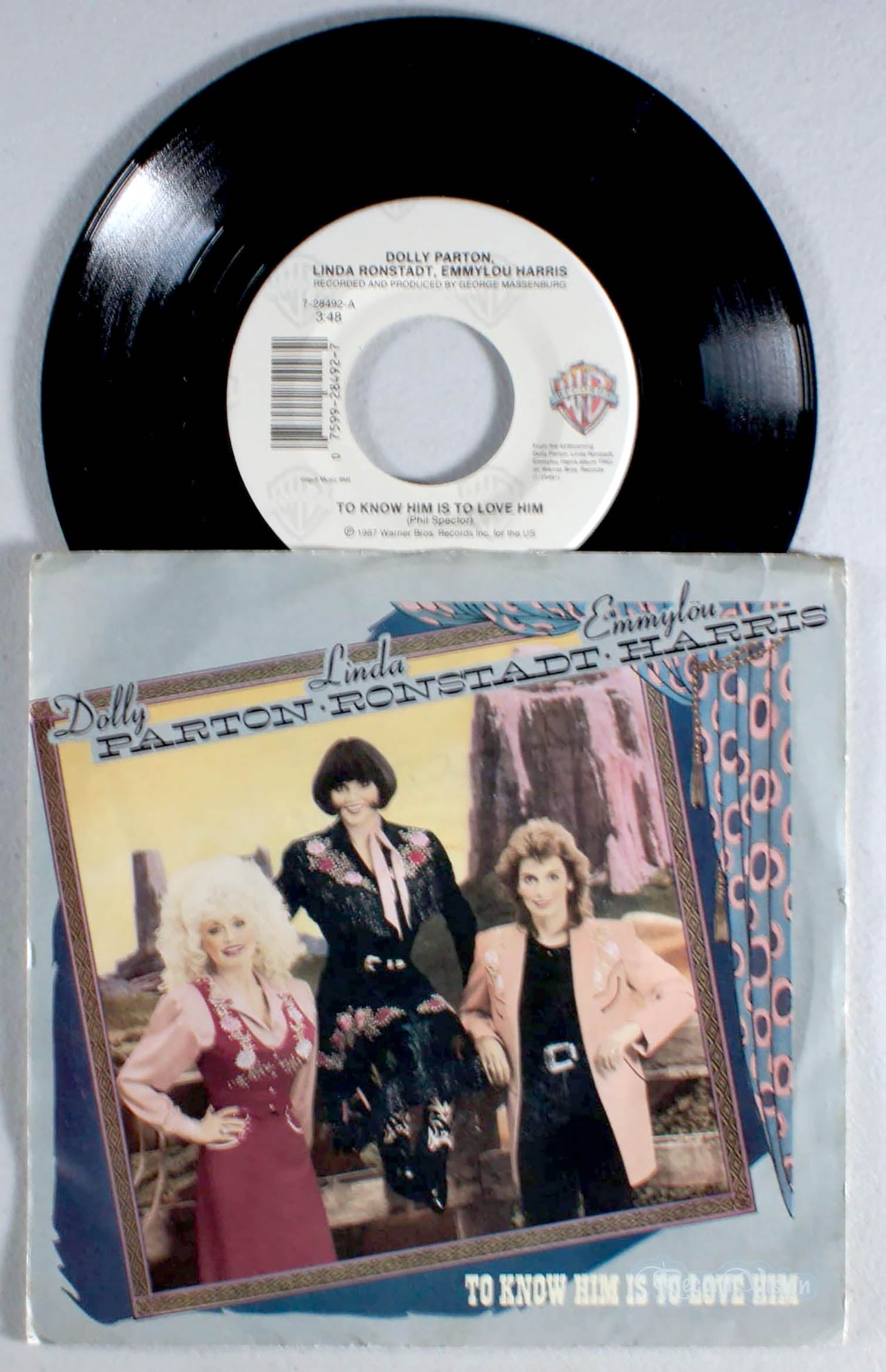 Dolly Parton - To Know Him is to Love Him (7" Single) (front cover) Vinyl