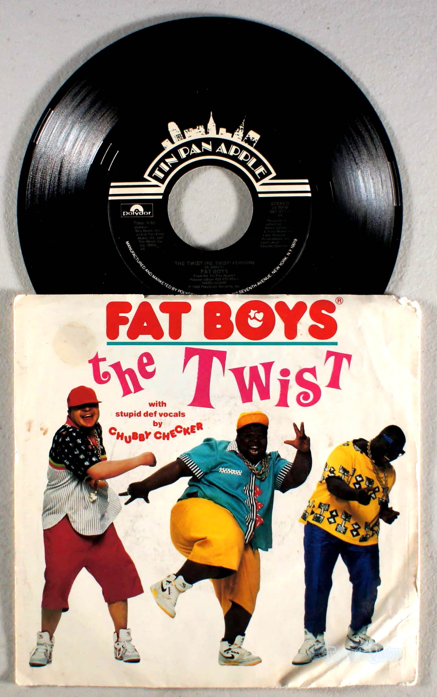 Fat Boys - The Twist (7" Single) (front cover) Vinyl