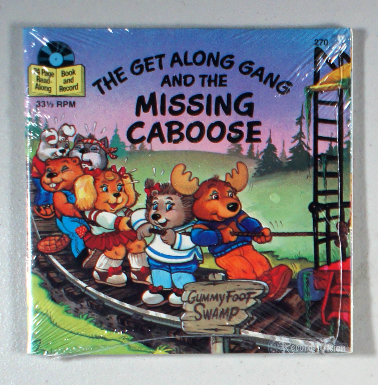 Get Along Gang - And the Missing Caboose (7") (front cover) Vinyl