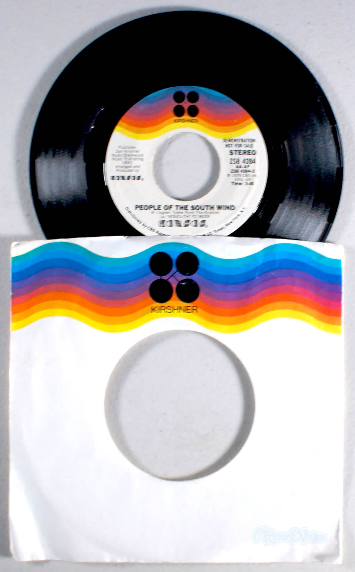 Kansas - People of the South Wind (7" Single) (front cover) Vinyl