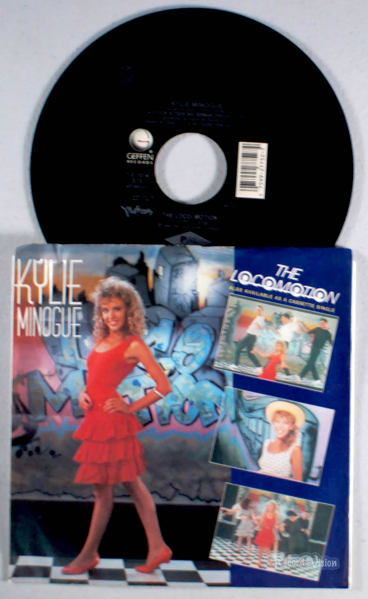 Kylie Minogue - The Loco-Motion (7" Single) (front cover) Vinyl
