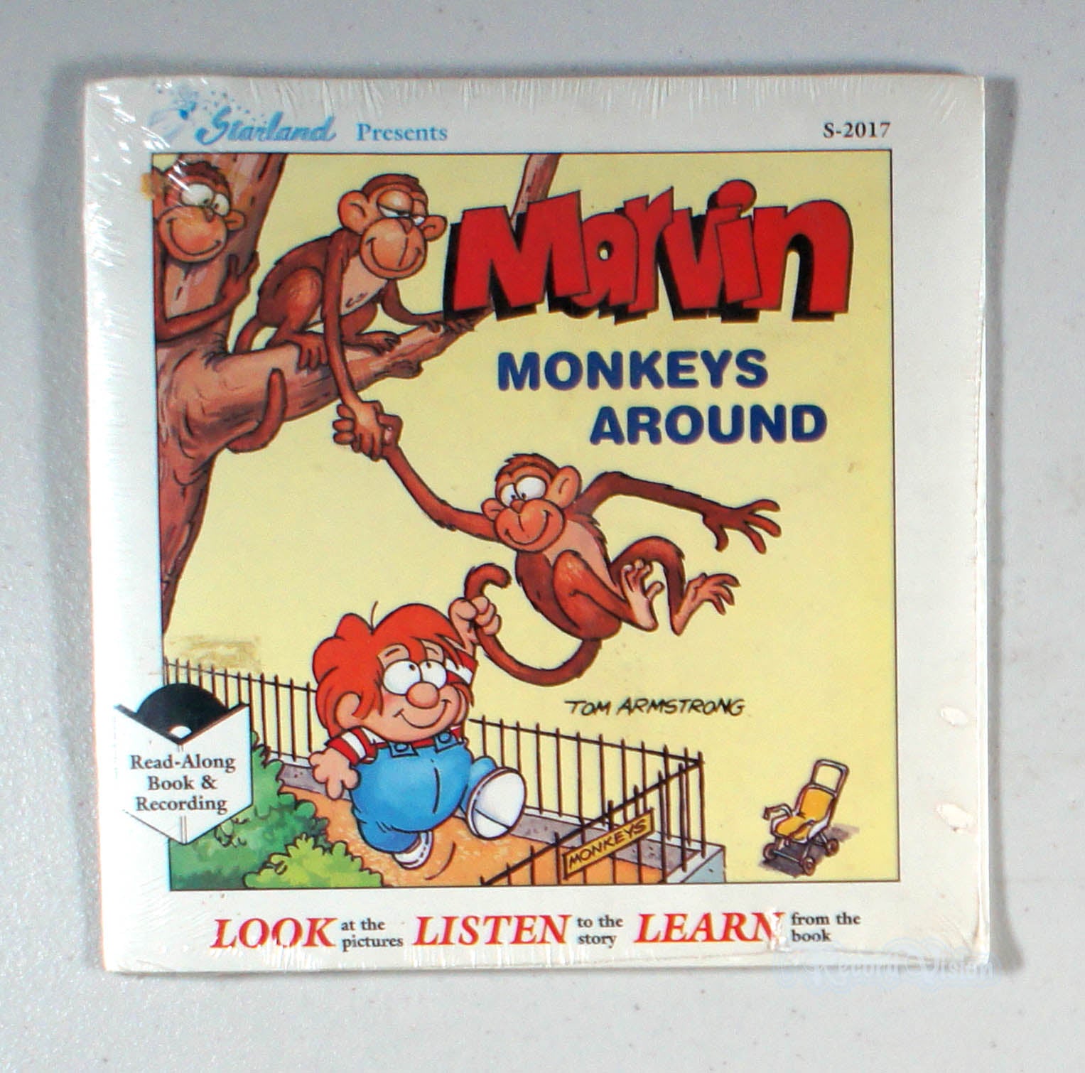 Marvin - Monkey's Around (7") (front cover) Vinyl