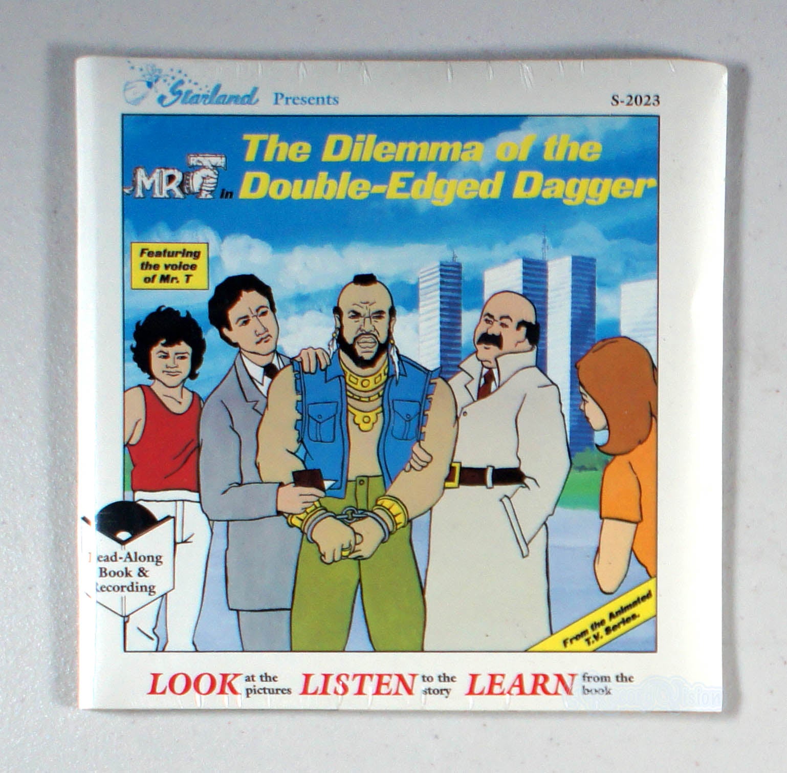 Mr. T - The Dilemma of the Double-Edged Dagger (7") (front cover) Vinyl