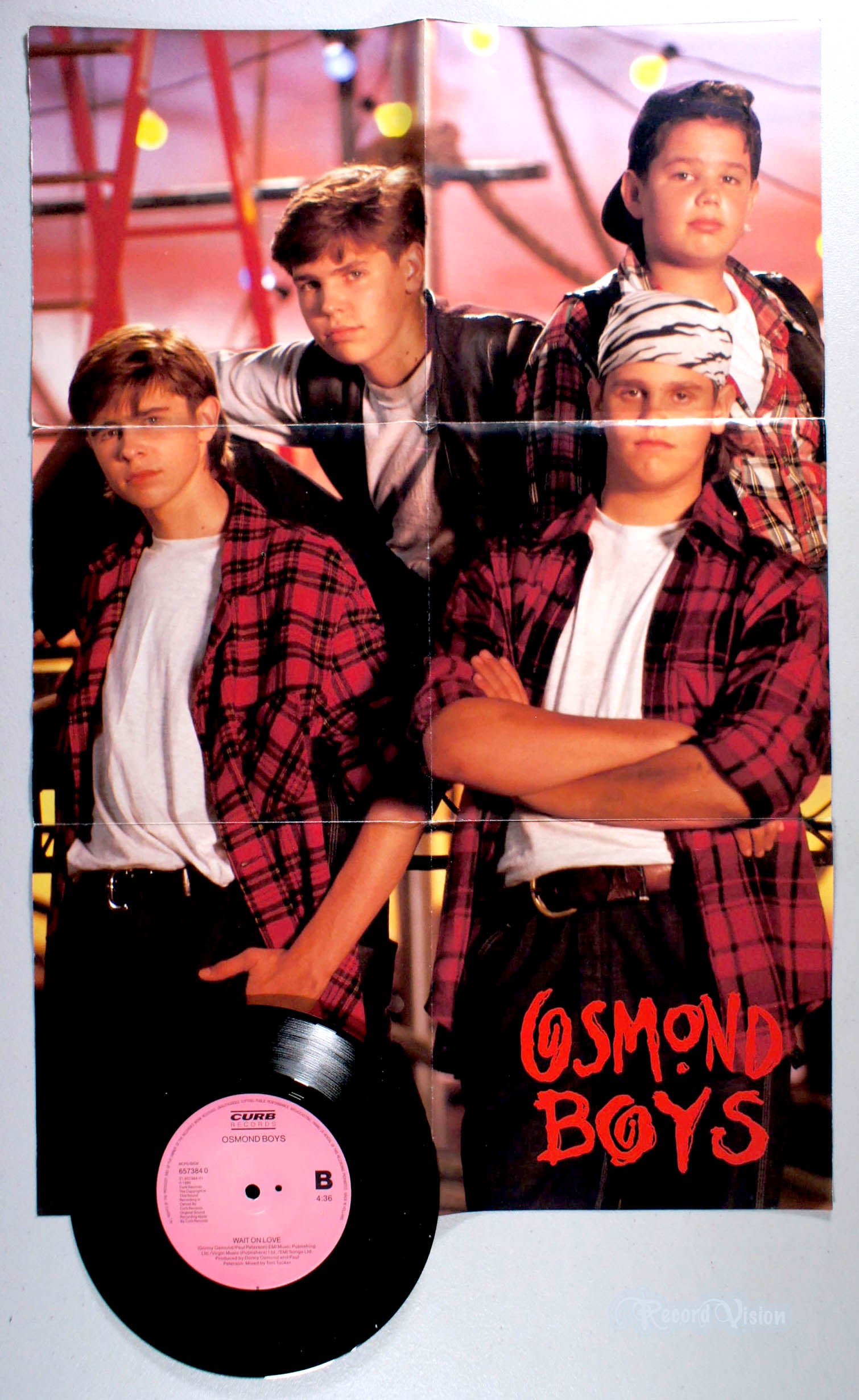 Osmond Boys - Boys Will Be Boys (7" Single) (front cover) Vinyl