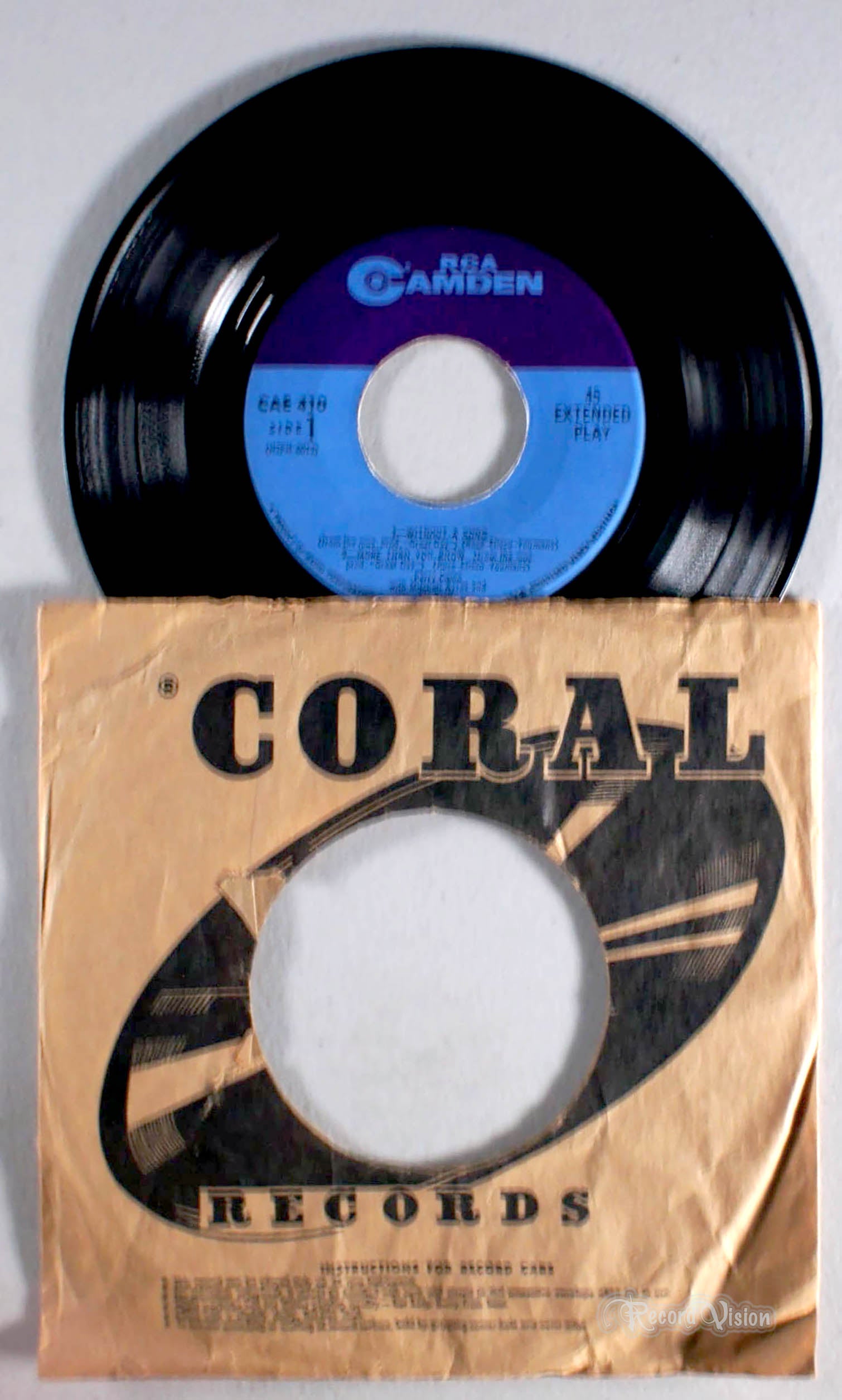 Perry Como - Dream Along With Me (7" Single) (front cover) Vinyl