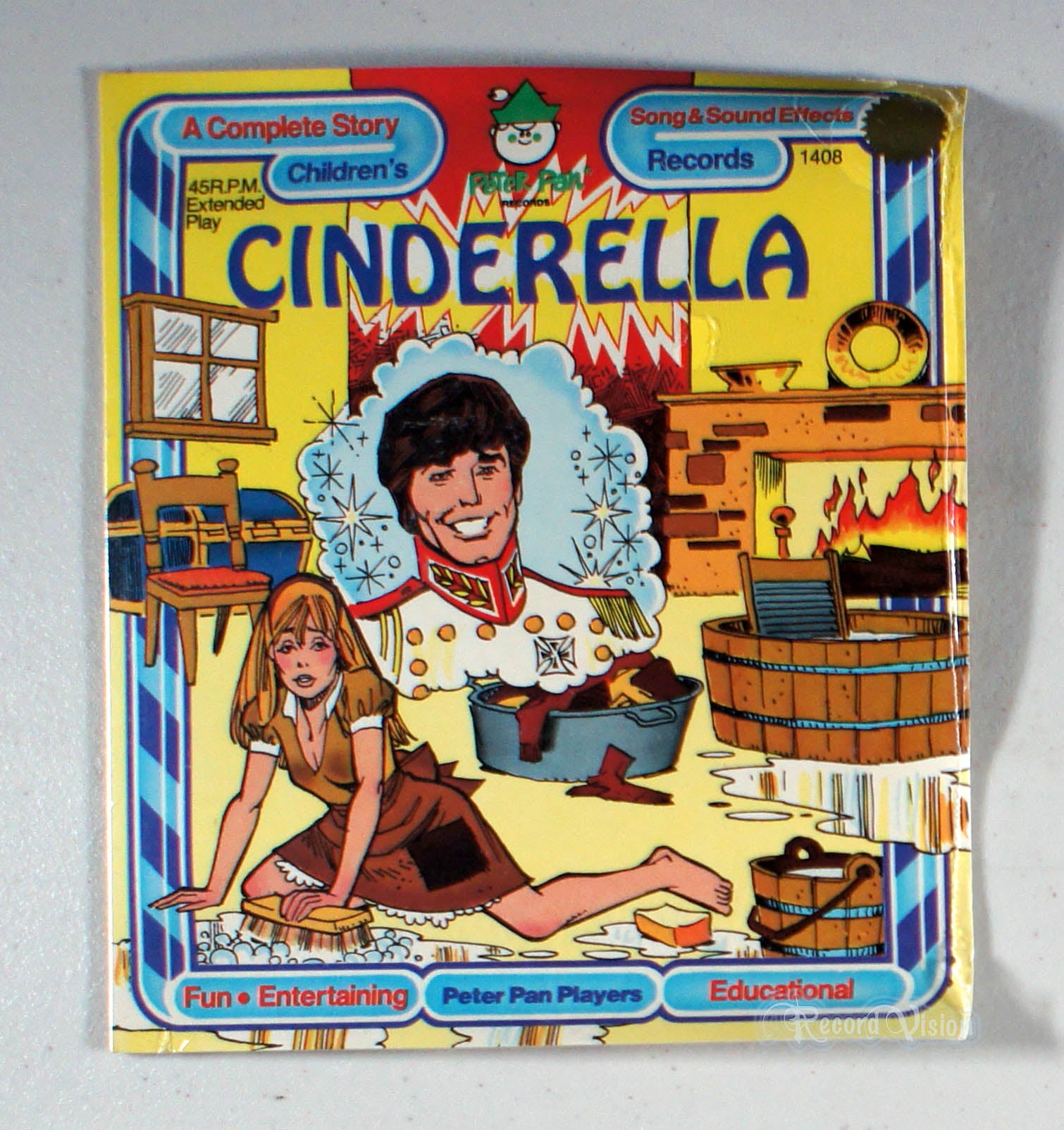Peter Pan Records - Cinderella (7") (front cover) Vinyl