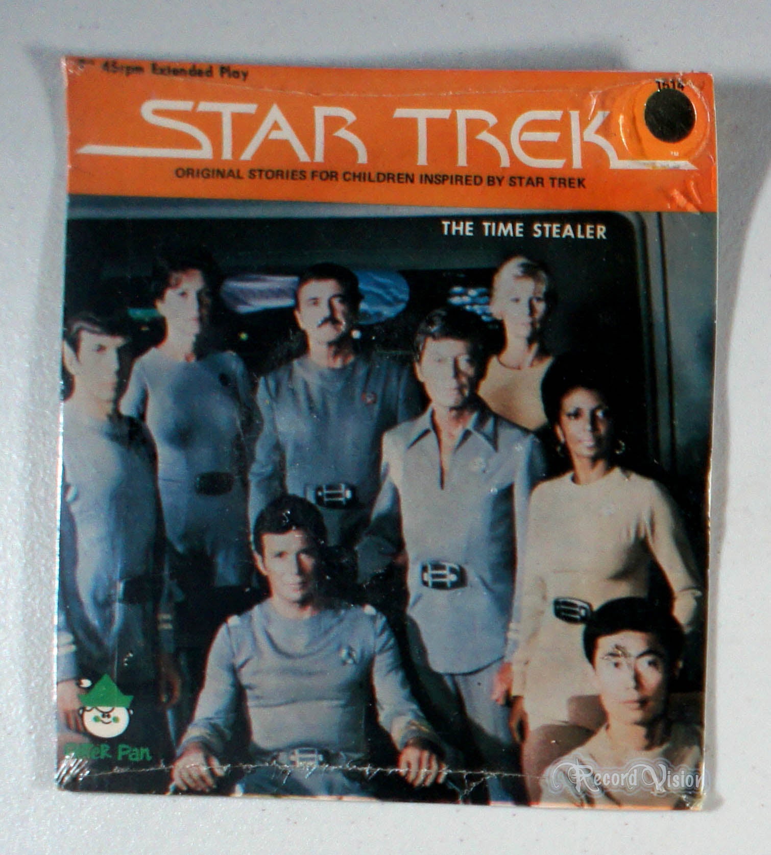 Peter Pan Records - Star Trek: The Time Stealer (7") (front cover) Vinyl