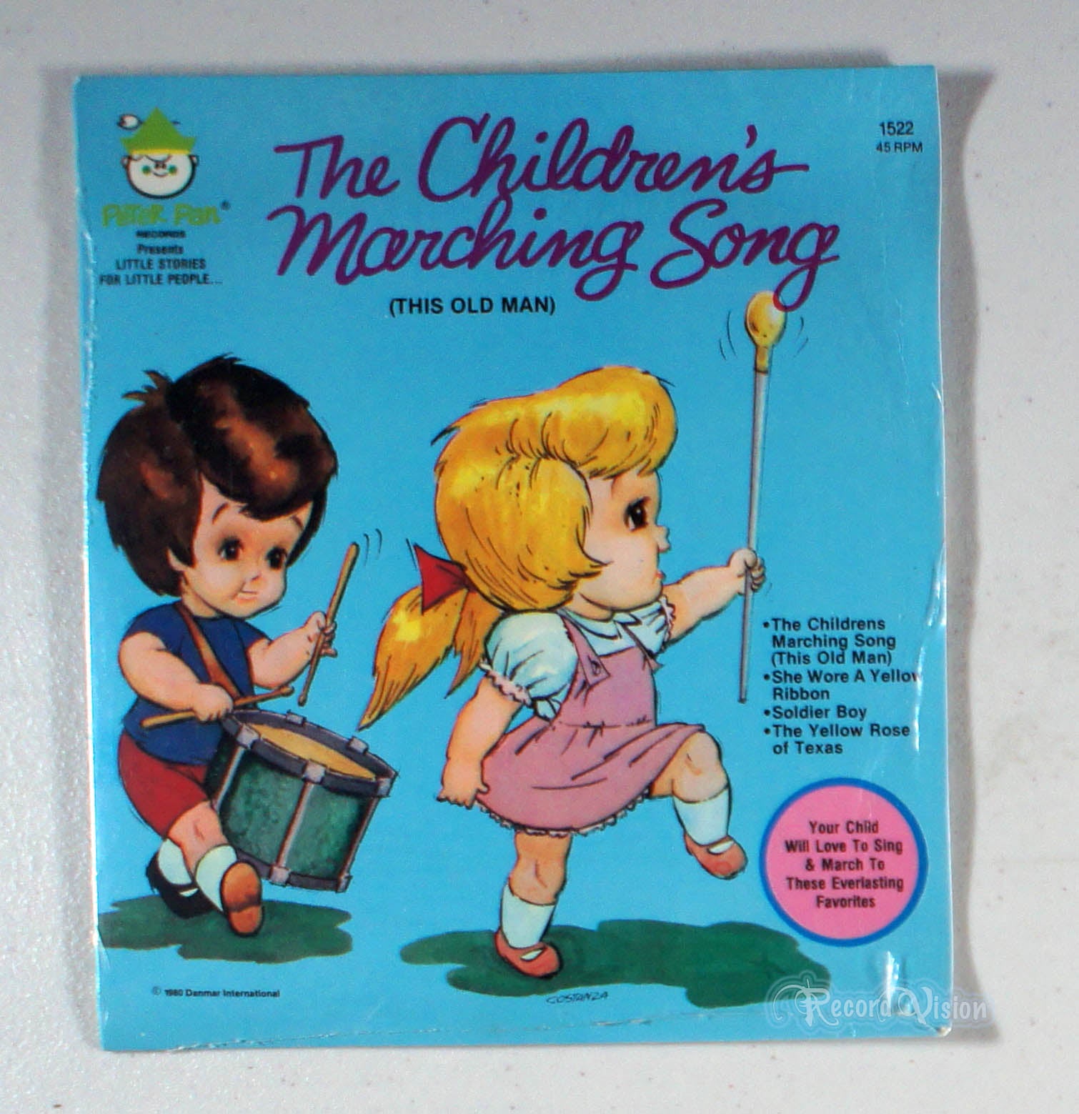 Peter Pan Records - The Children's Marching Song (7") (front cover) Vinyl