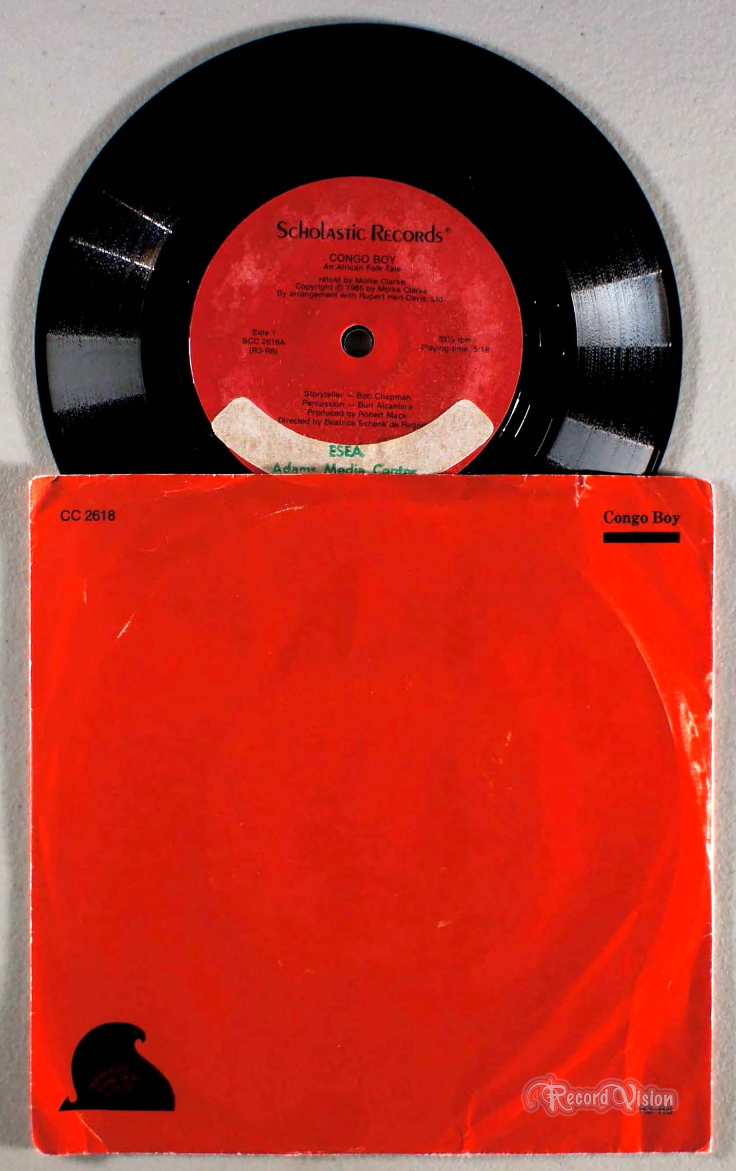 Scholastic - Congo Boy (7") (front cover) Vinyl