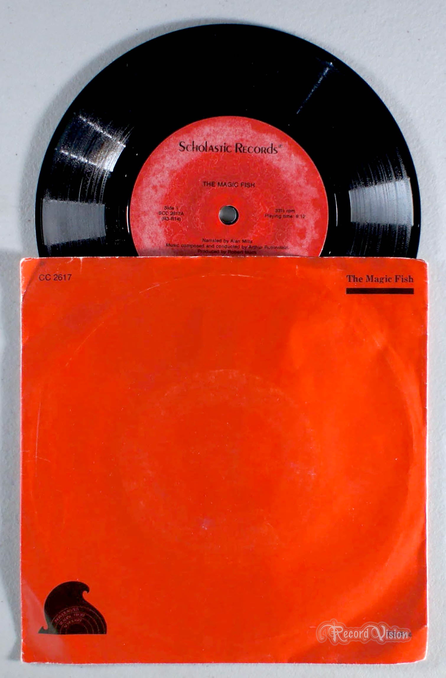 Scholastic - The Magic Fish (7") (front cover) Vinyl