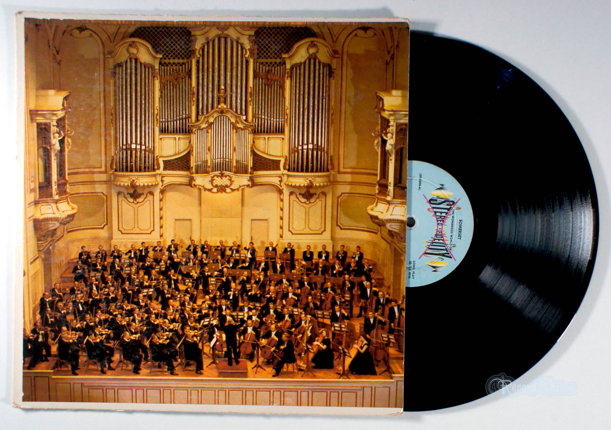 101 Strings - Play the Great Standards (front cover) Vinyl