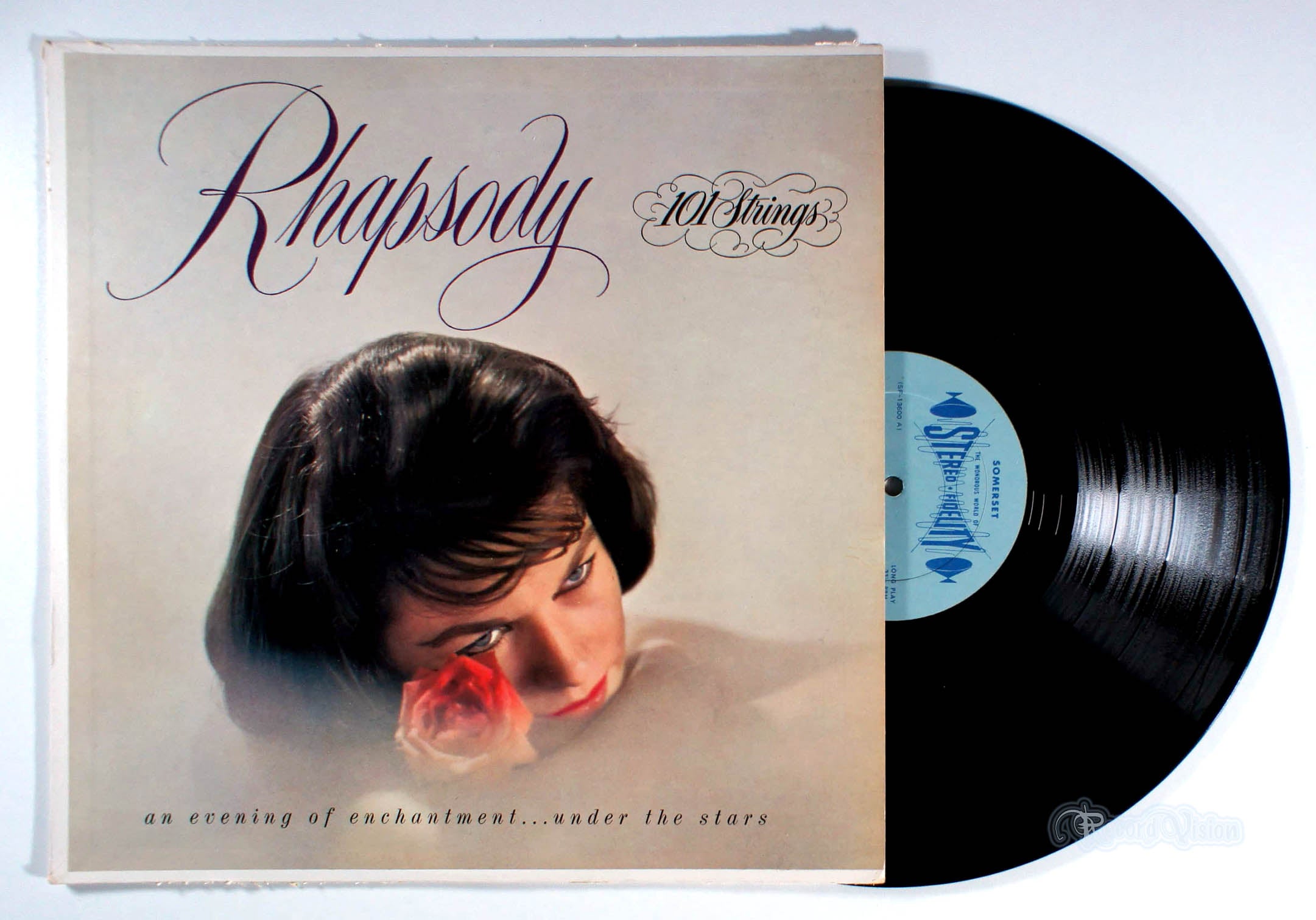 101 Strings - Rhapsody (front cover) Vinyl