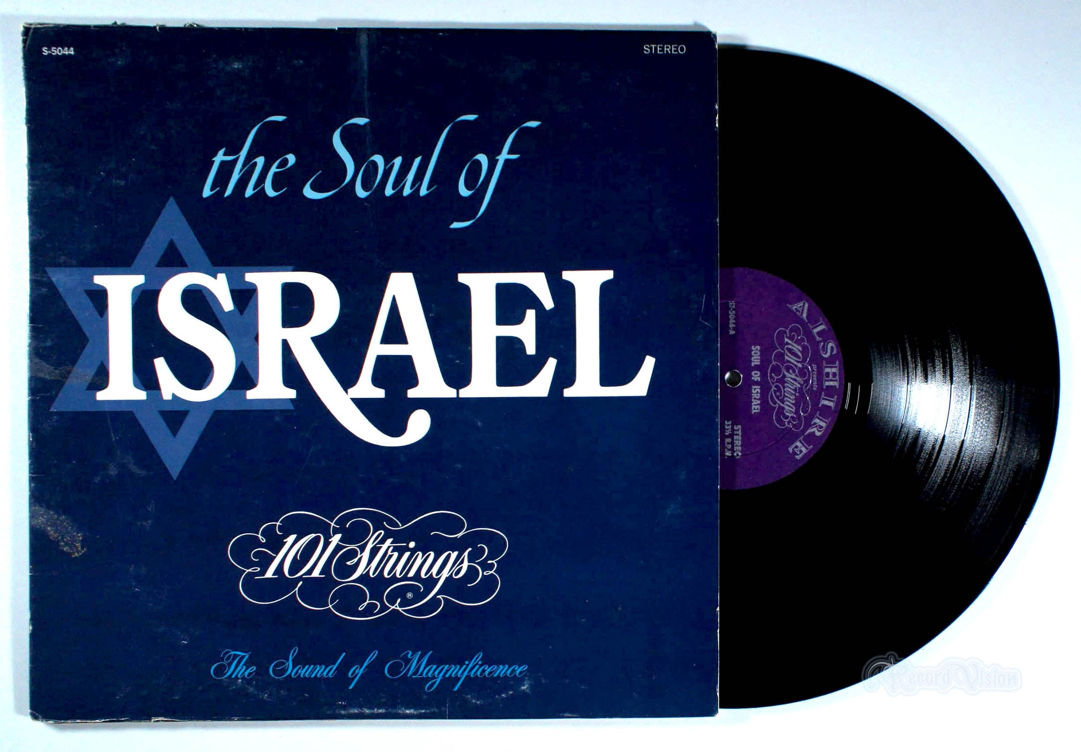 101 Strings - The Soul of Israel (front cover) Vinyl