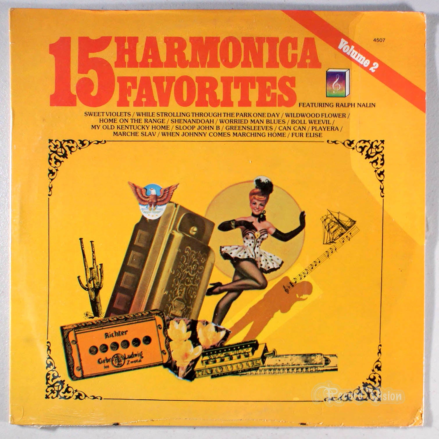15 Harmonica Favorites, Volume 2 (front cover) Vinyl