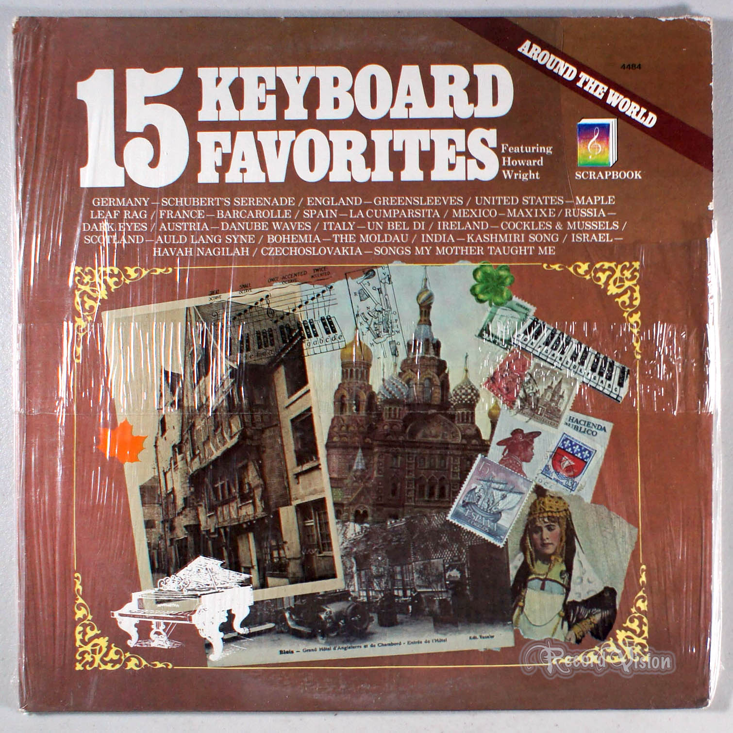 15 Keyboard Favorites: Around the World (front cover) Vinyl