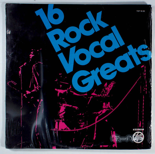 16 Rock Vocal Greats (front cover) Vinyl