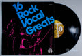 16 Rock Vocal Greats (front cover) Vinyl