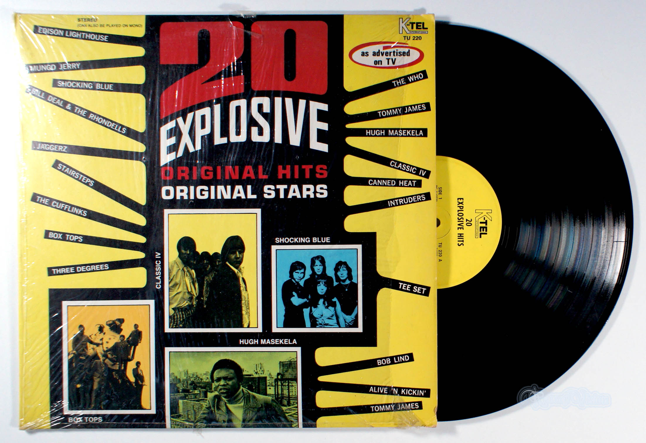 20 Explosive Hits (front cover) Vinyl