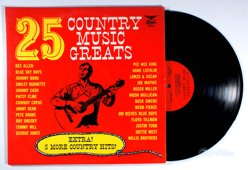 25 Country Music Greats (front cover) Vinyl