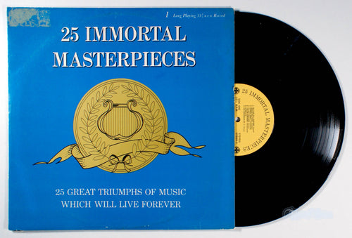 25 Immortal Masterpieces (front cover) Vinyl