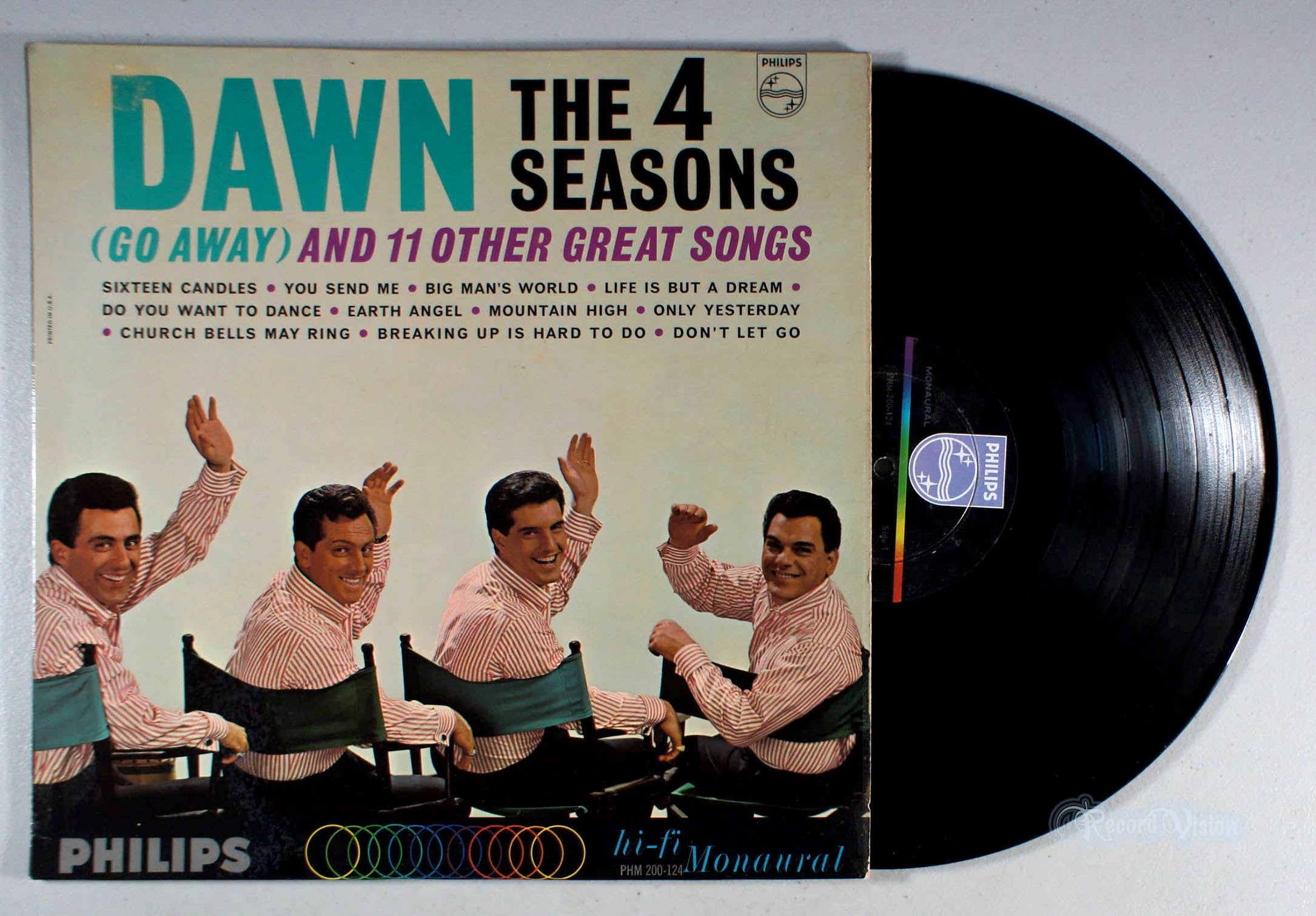 4 Seasons - Dawn (Go Away) and 11 Other Great Songs (front cover) Vinyl