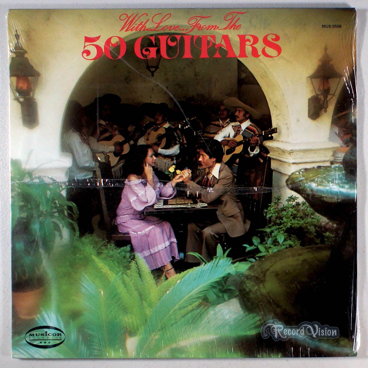 50 Guitars - With Love...From The (front cover) Vinyl