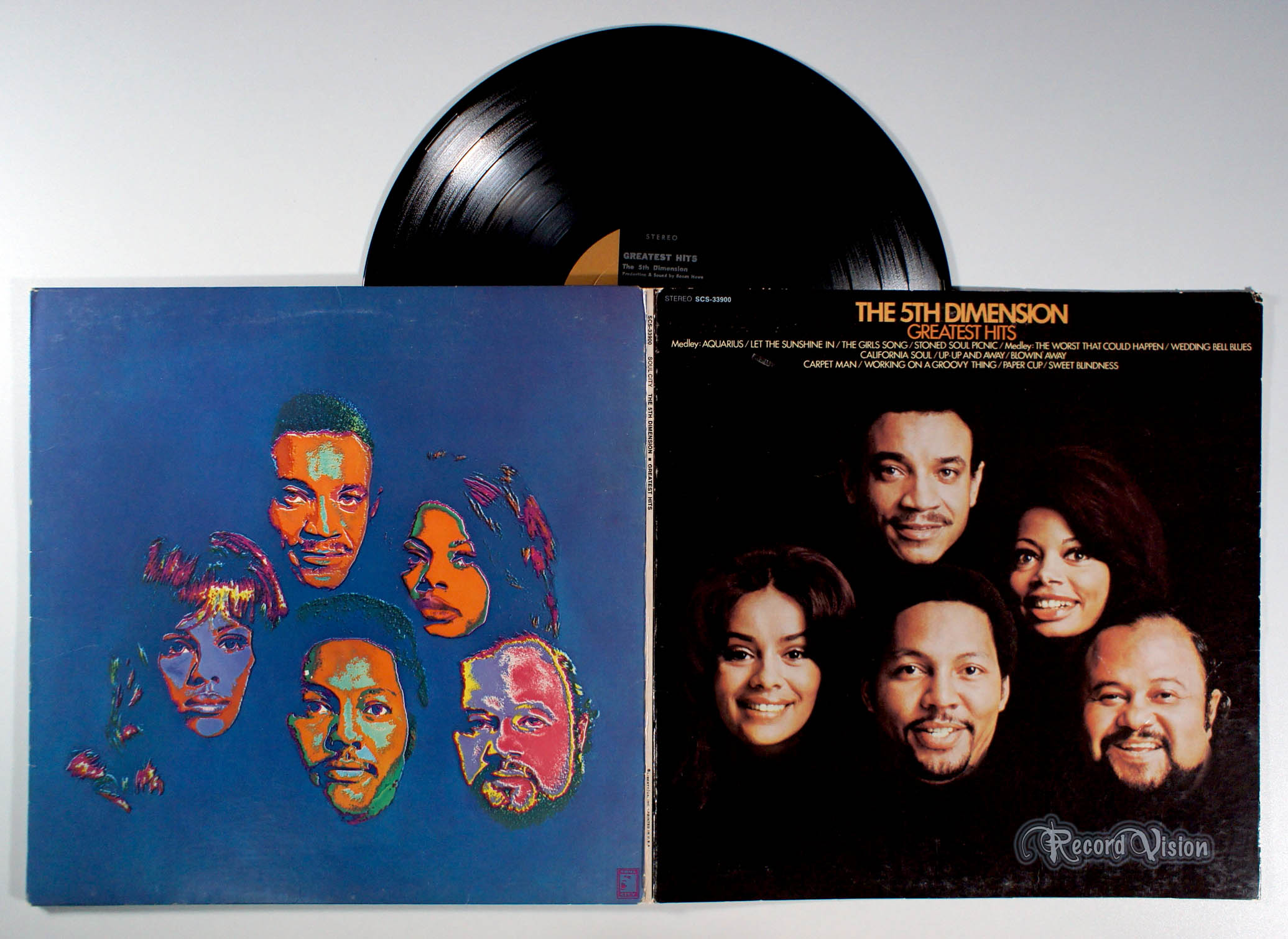 5th Dimension - Greatest Hits (front cover) Vinyl