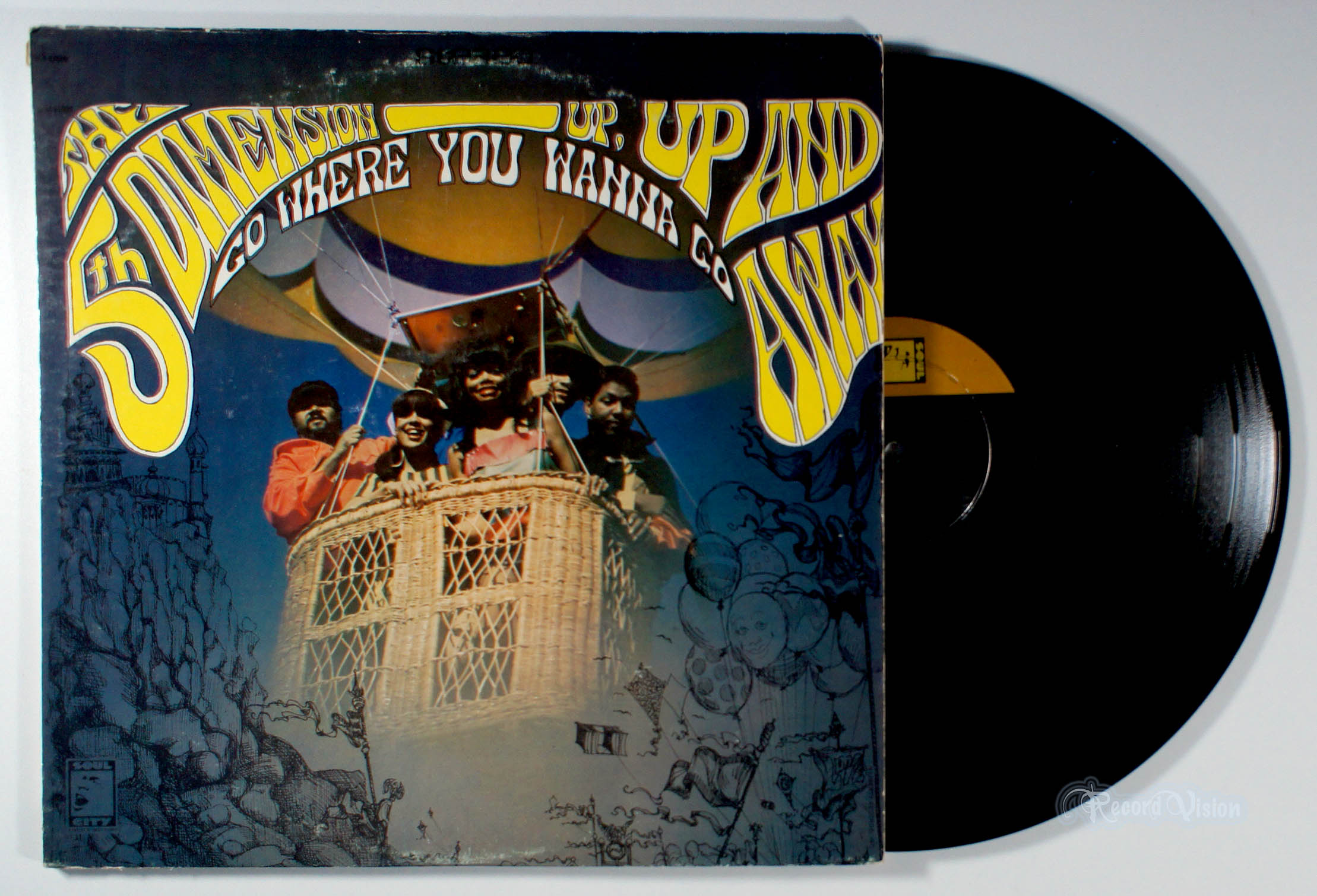 5th Dimension - Up, Up and Away (front cover) Vinyl