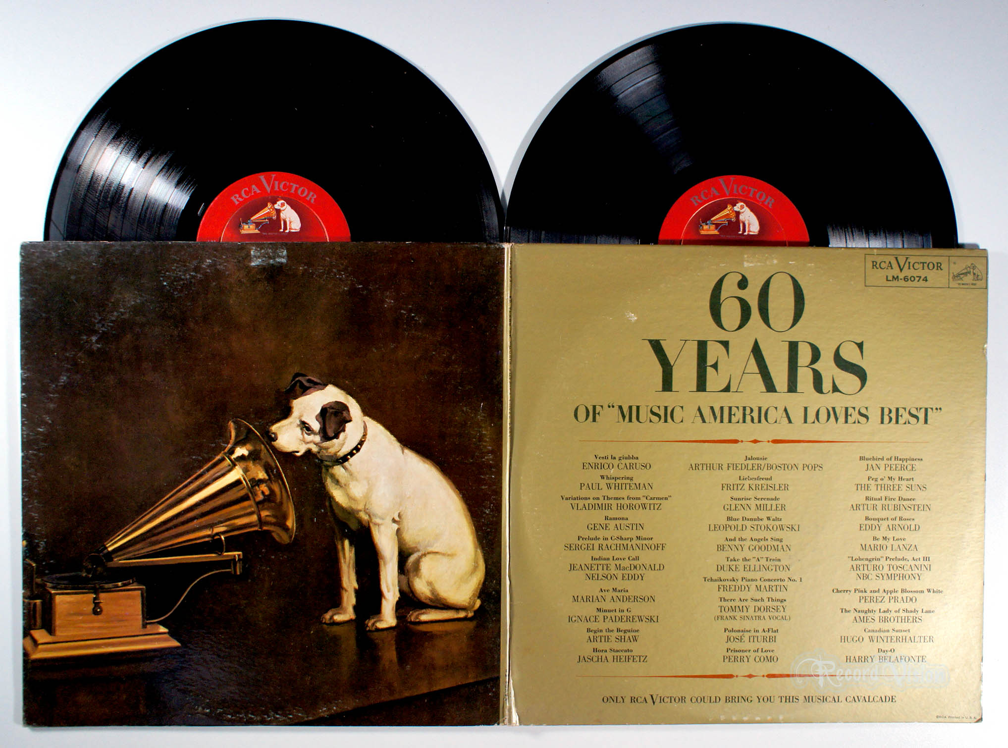 60 Years Of (Music America Loves Best) (front cover) Vinyl