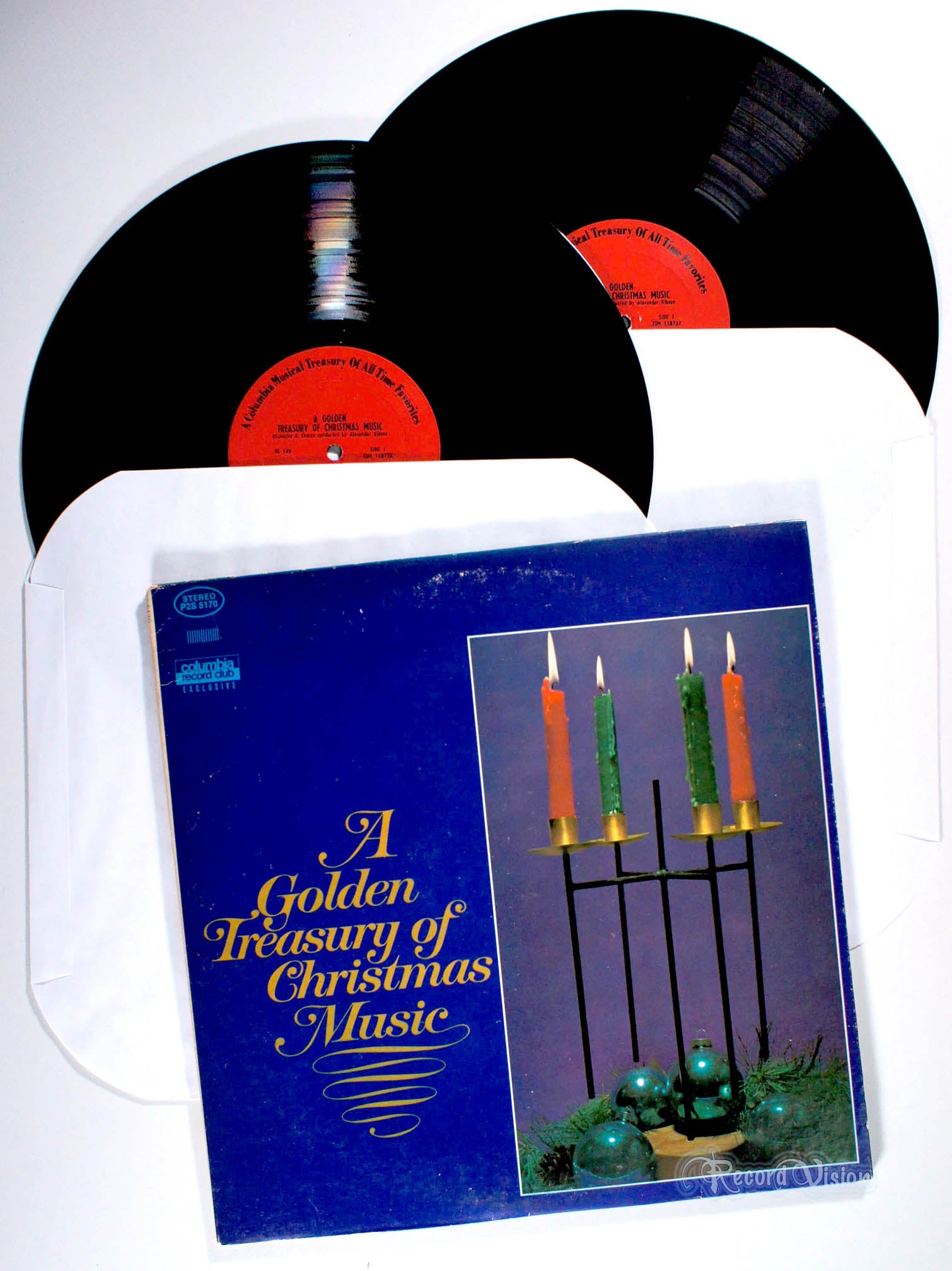 A Golden Treasury of Christmas Music (front cover) Vinyl