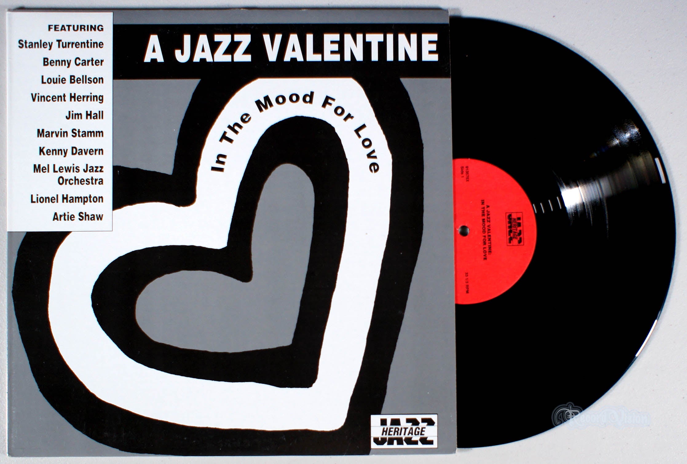 A Jazz Valentine: In the Mood For Love (front cover) Vinyl