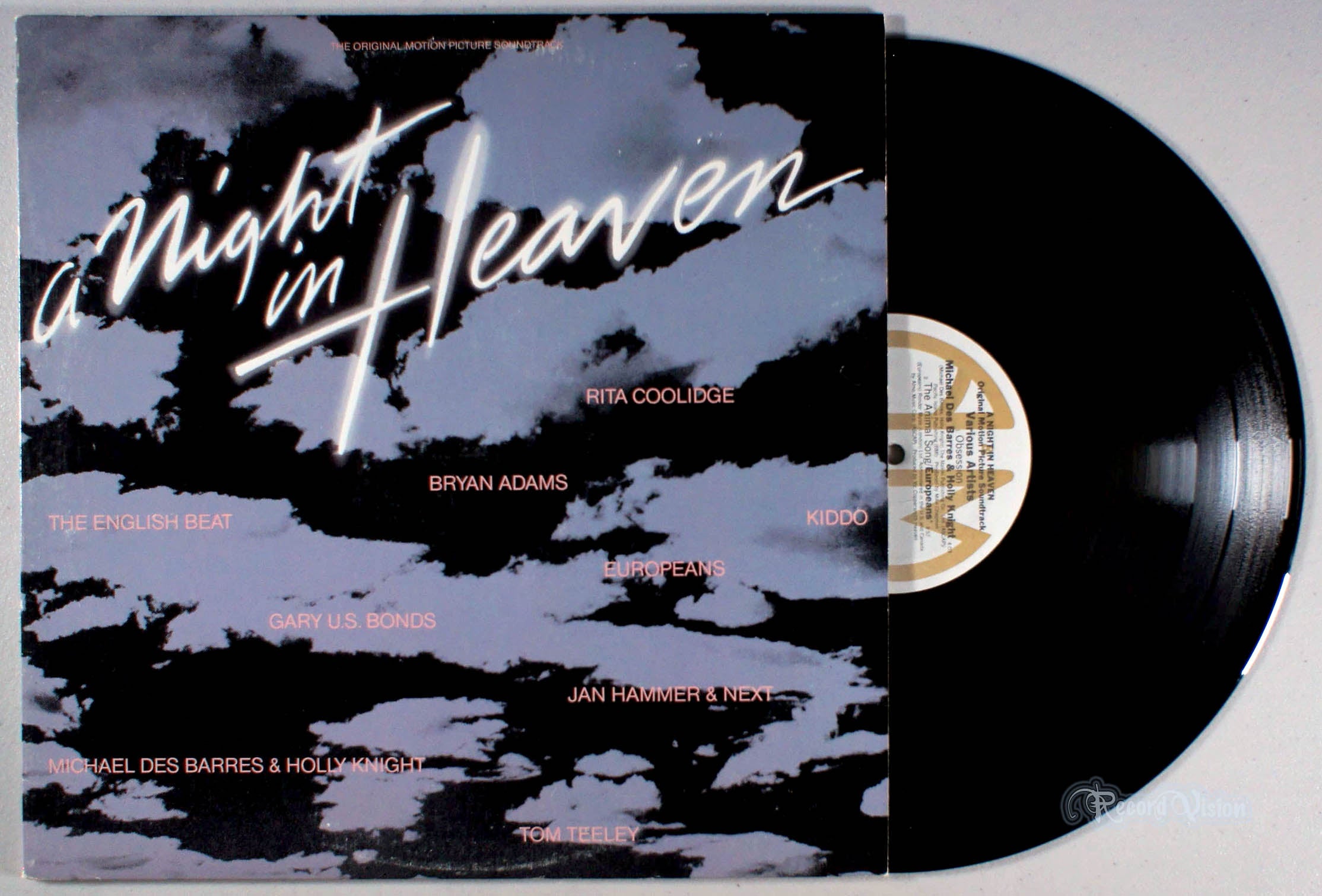 A Night in Heaven (front cover) Vinyl