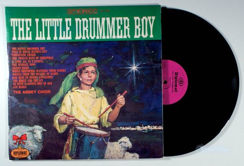 Abbey Choir - The Little Drummer Boy (front cover) Vinyl