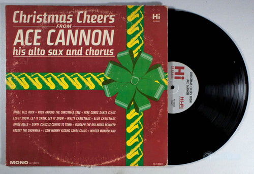 Ace Cannon - Christmas Cheers (front cover) Vinyl