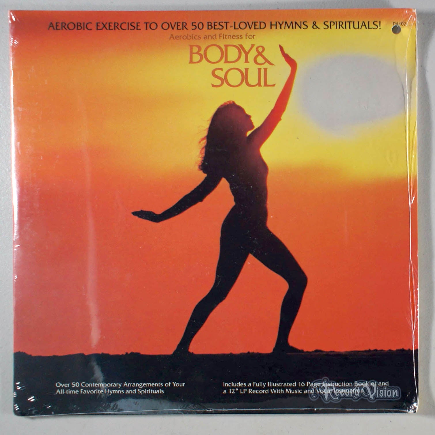 Aerobics and Fitness for Body and Soul (front cover) Vinyl