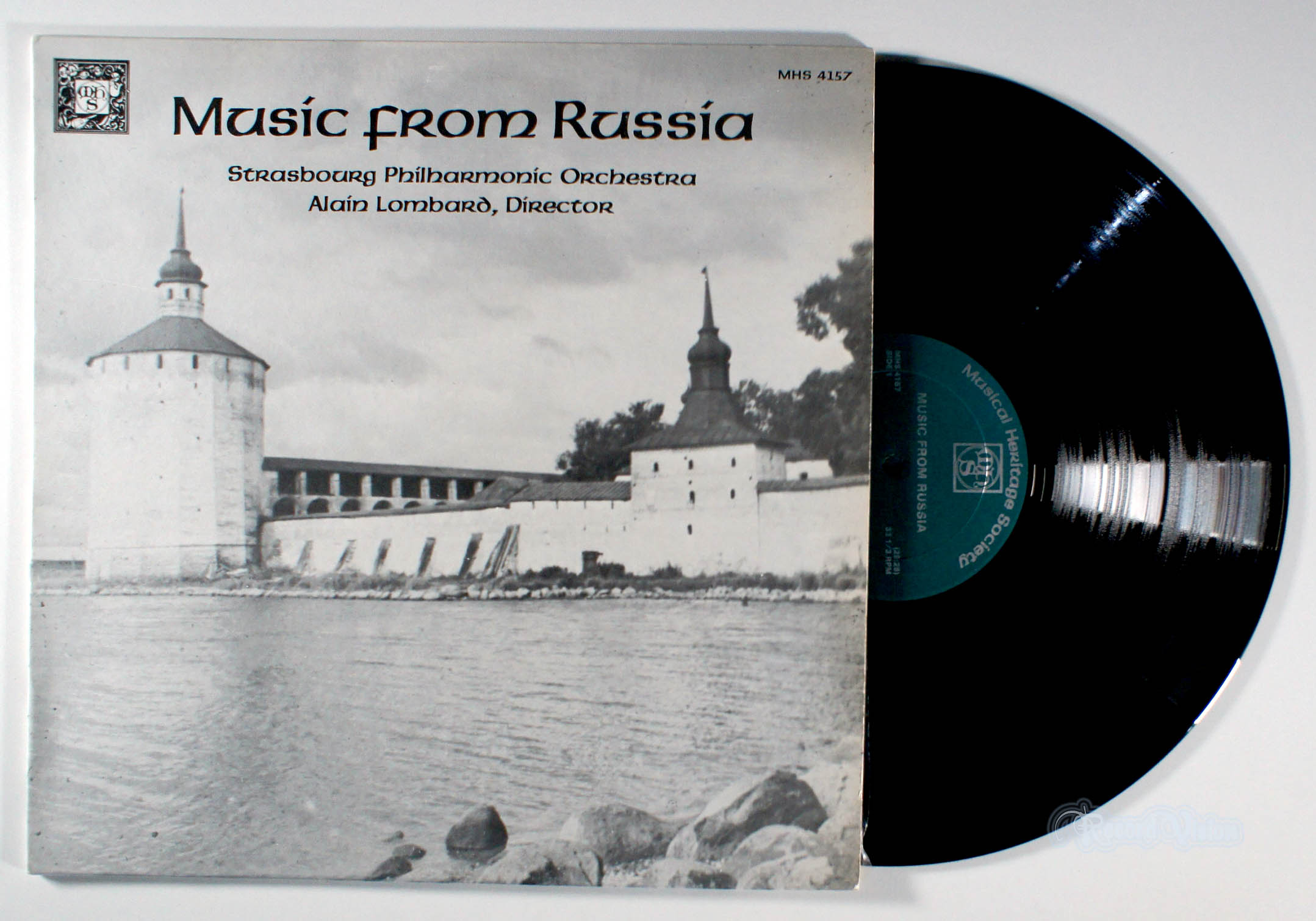 Alain Lombard - Music From Russia (front cover) Vinyl