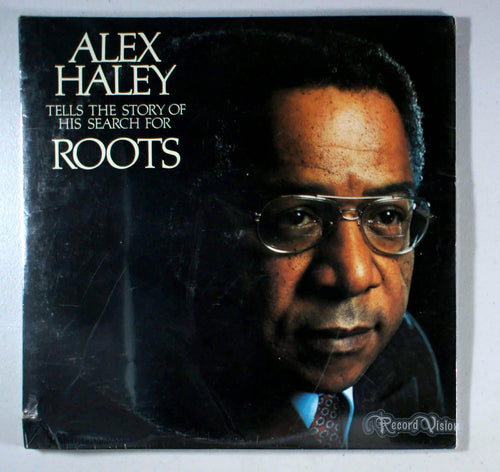 Alex Haley - Tells the Story of His Search for Roots (front cover) Vinyl