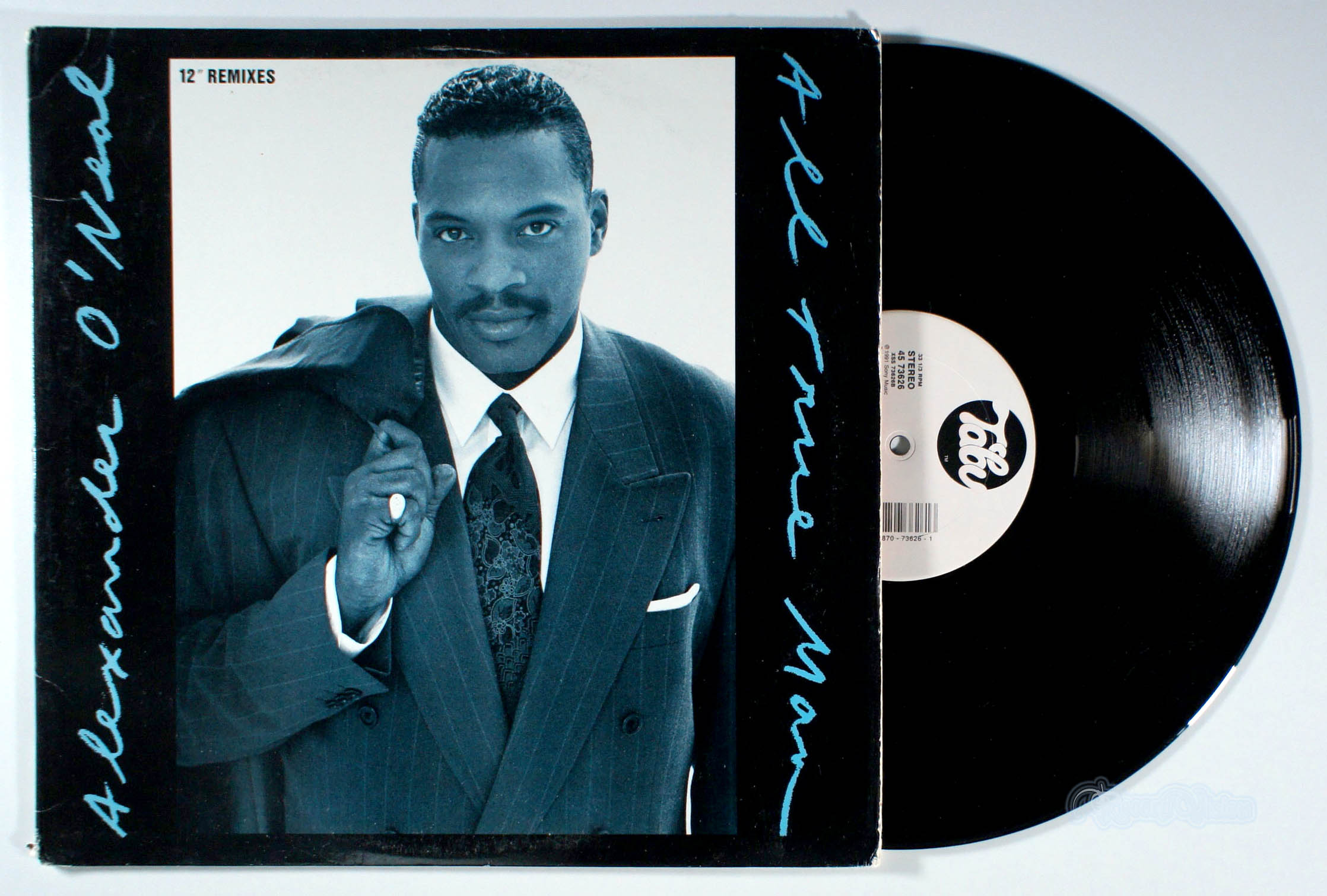 Alexander O'Neal - All True Man (12" Single) (front cover) Vinyl
