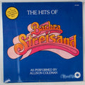 Allison Coleman - The Hits of Barbra Streisand (front cover) Vinyl