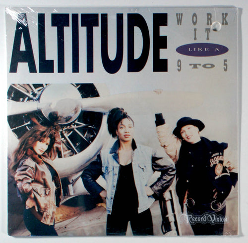 Altitude - Work It Like a 9 to 5 (front cover) Vinyl