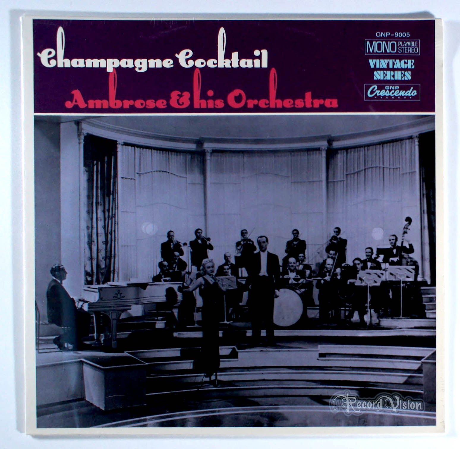 Ambrose and His Orchestra - Champagne Cocktail (front cover) Vinyl