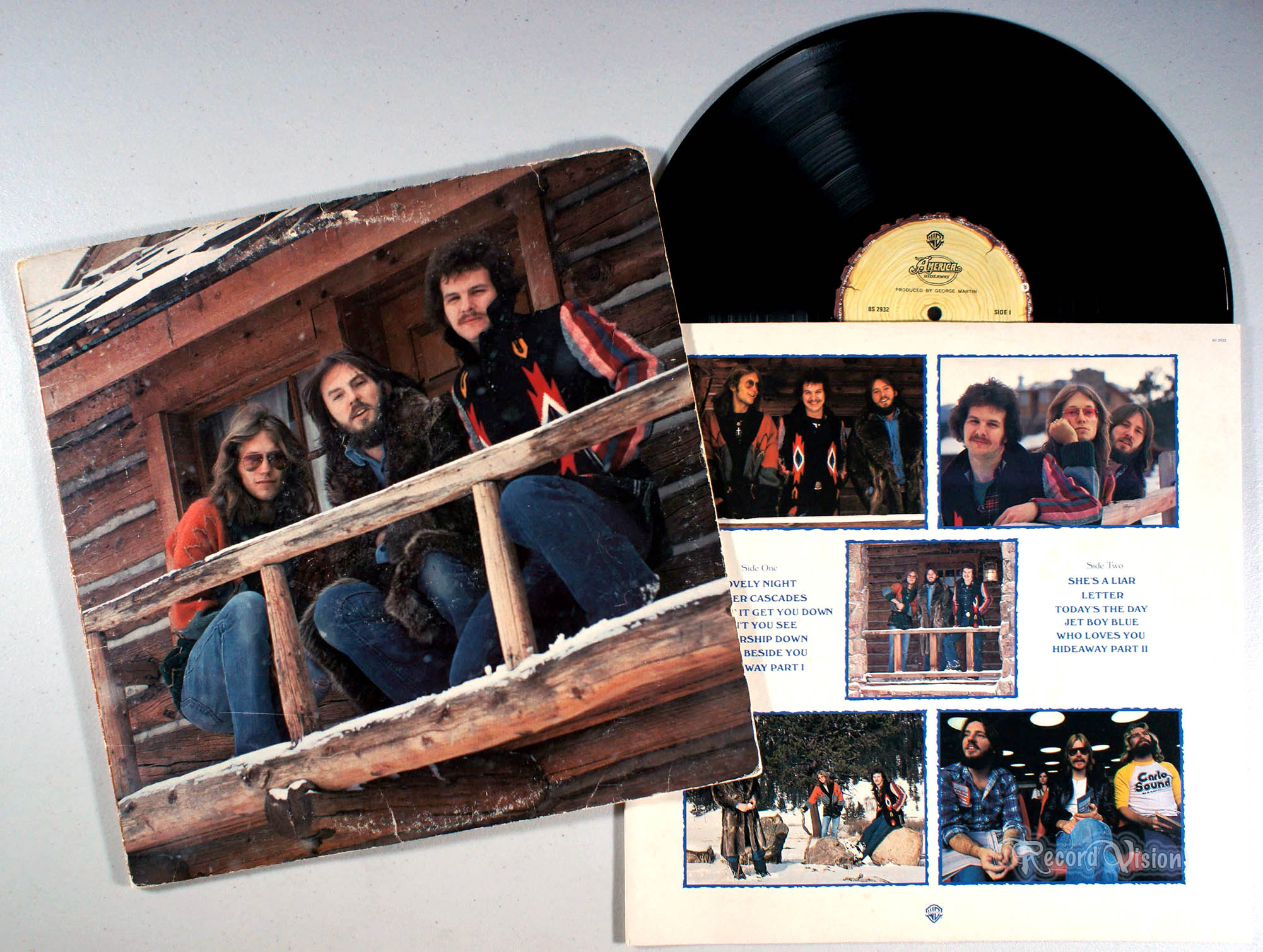 America - Hideaway (front cover) Vinyl