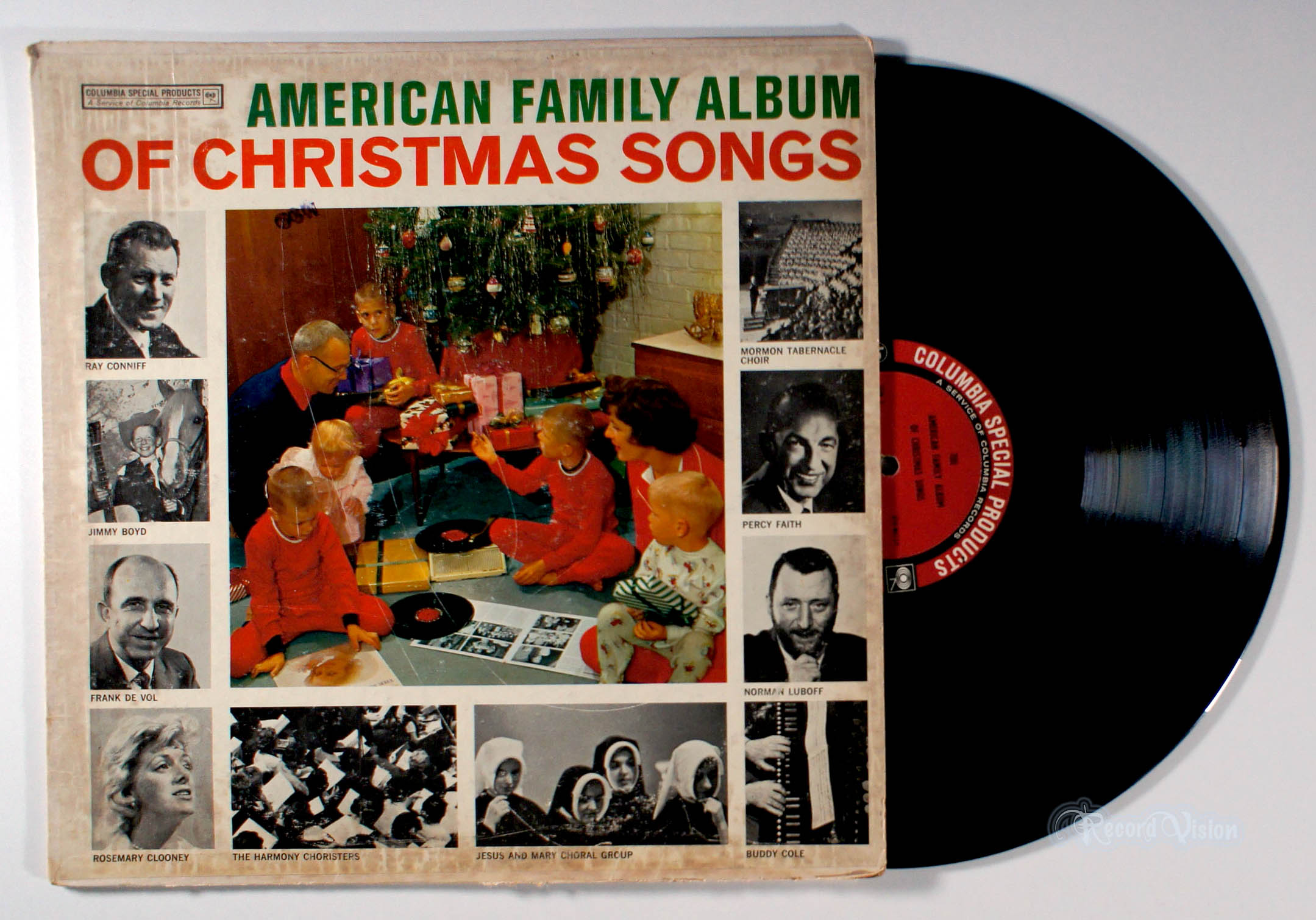 American Family Album of Christmas Songs (front cover) Vinyl