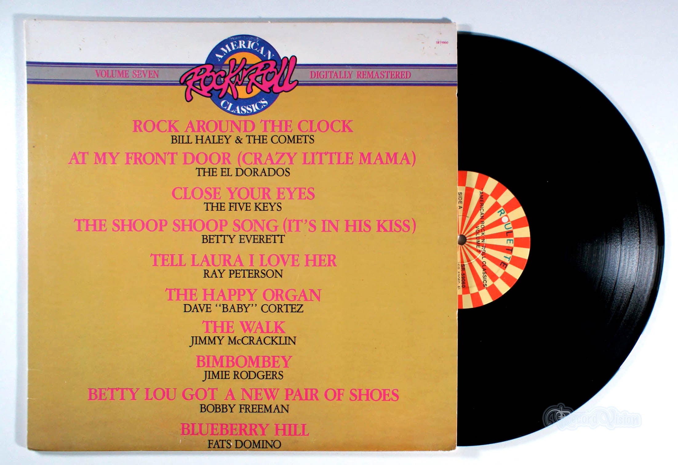 American Rock 'N' Roll Classics Volume Seven (front cover) Vinyl
