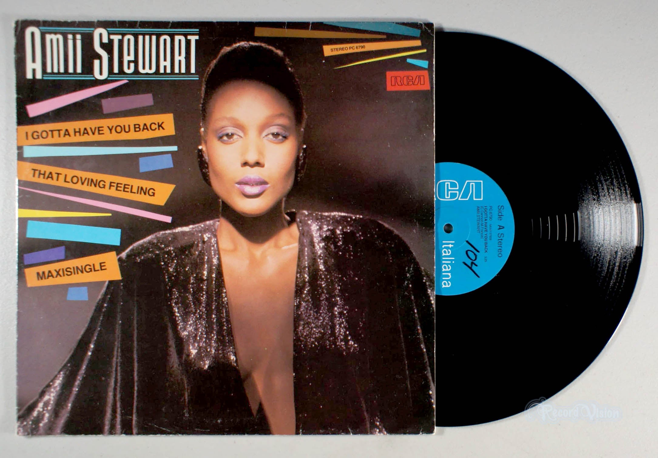 Amii Stewart - I Gotta Have You Back (front cover) Vinyl